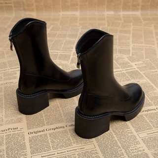 Giày Boot Cao Gót Phong Cách Mới Cho Nữ