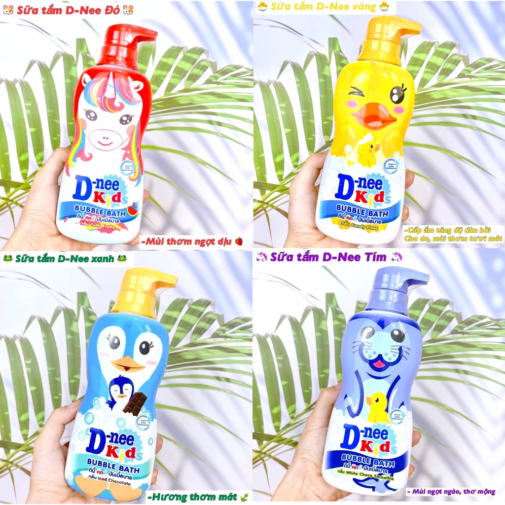 SỮA TẮM GỘI 2in1 DNEE D-NEE KIDS 400ML THÁI LAN
