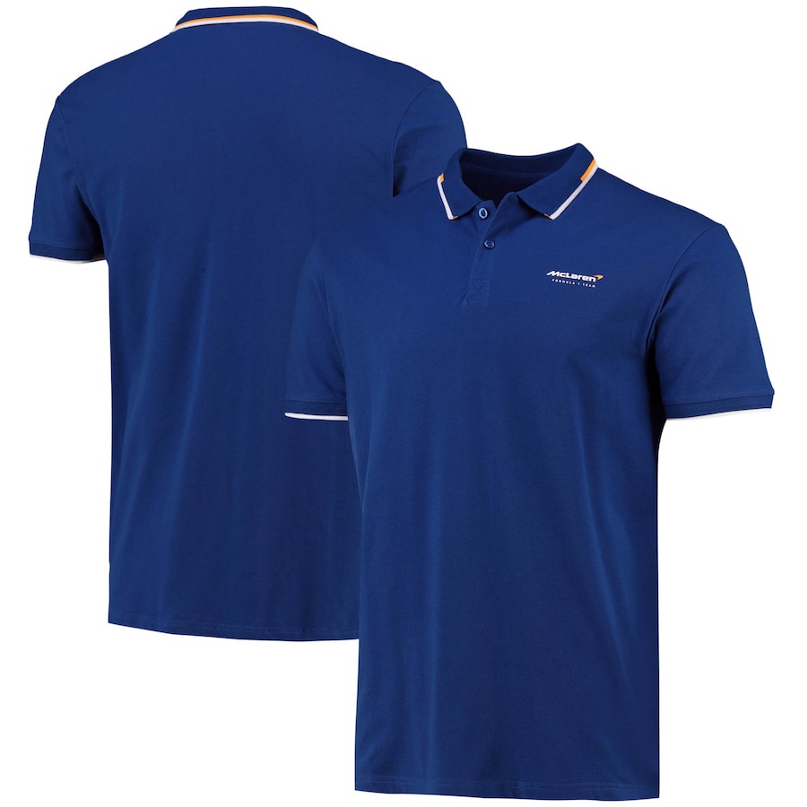 Áo Thun polo mclaren x castore f1 Dáng Ngắn Thời Trang Mùa Hè