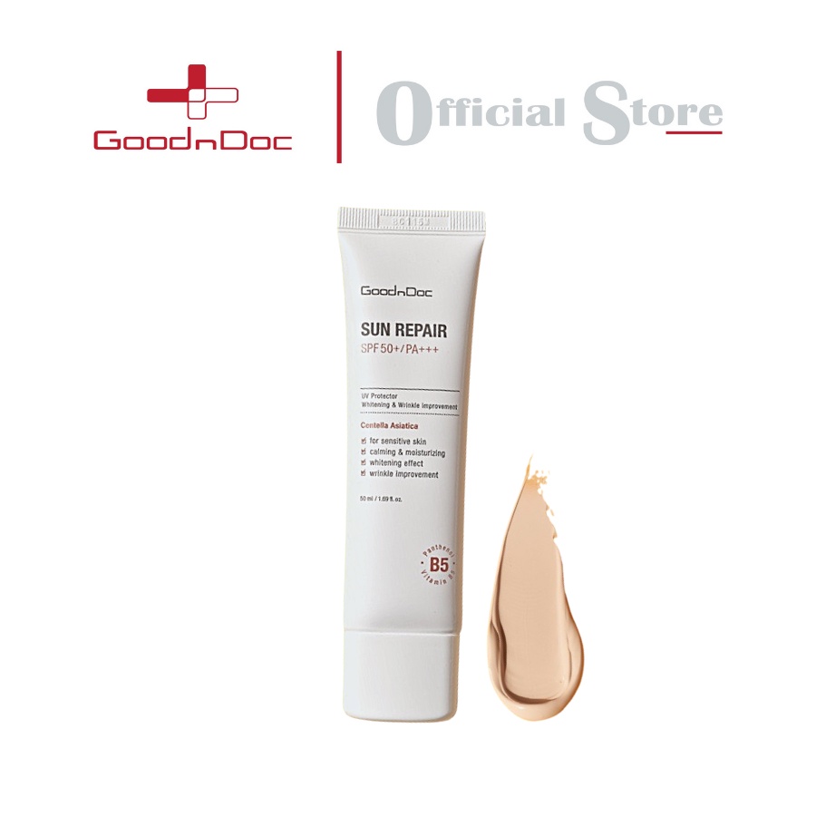 KEM CHỐNG NẮNG GOODNDOC SUN REPAIR SPF50/PA+++ 50ml