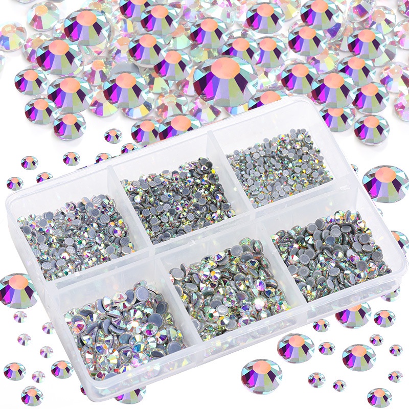 Bộ Mũi Khoan Kính Đáy Phẳng Dùng Làm Trang Sức Diy