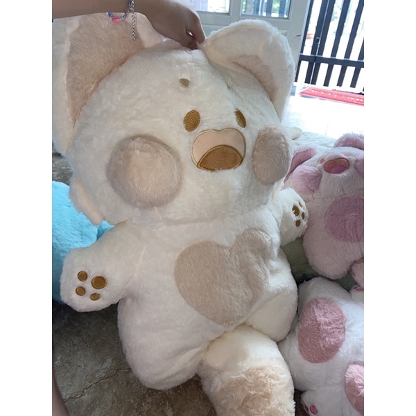 CÓ SẴN Mèo bông DUDU size 90cm tính từ tai đến đuôi full màu hot trend siêu mềm mại gấu bông thú bông đồ chơi