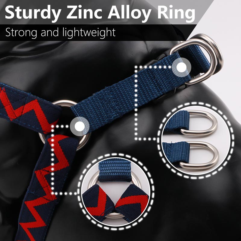 HamshMoc Dây Dắt Thú Cưng Đi Dạo Bằng Nylon Tùy Chỉnh Thoải Mái Thời Trang Step In Nylon Cho Cún Cưng Cỡ Nhỏ / Vừa /