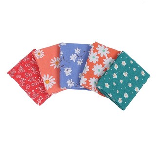 Vải Bố Vải Canvas Decor Trang Trí May Rèm, Màn Cửa Sổ, Khăn Bàn, Khăn Picnic, Phông Chụp Ảnh Họa Tiết  Bông Đỏ