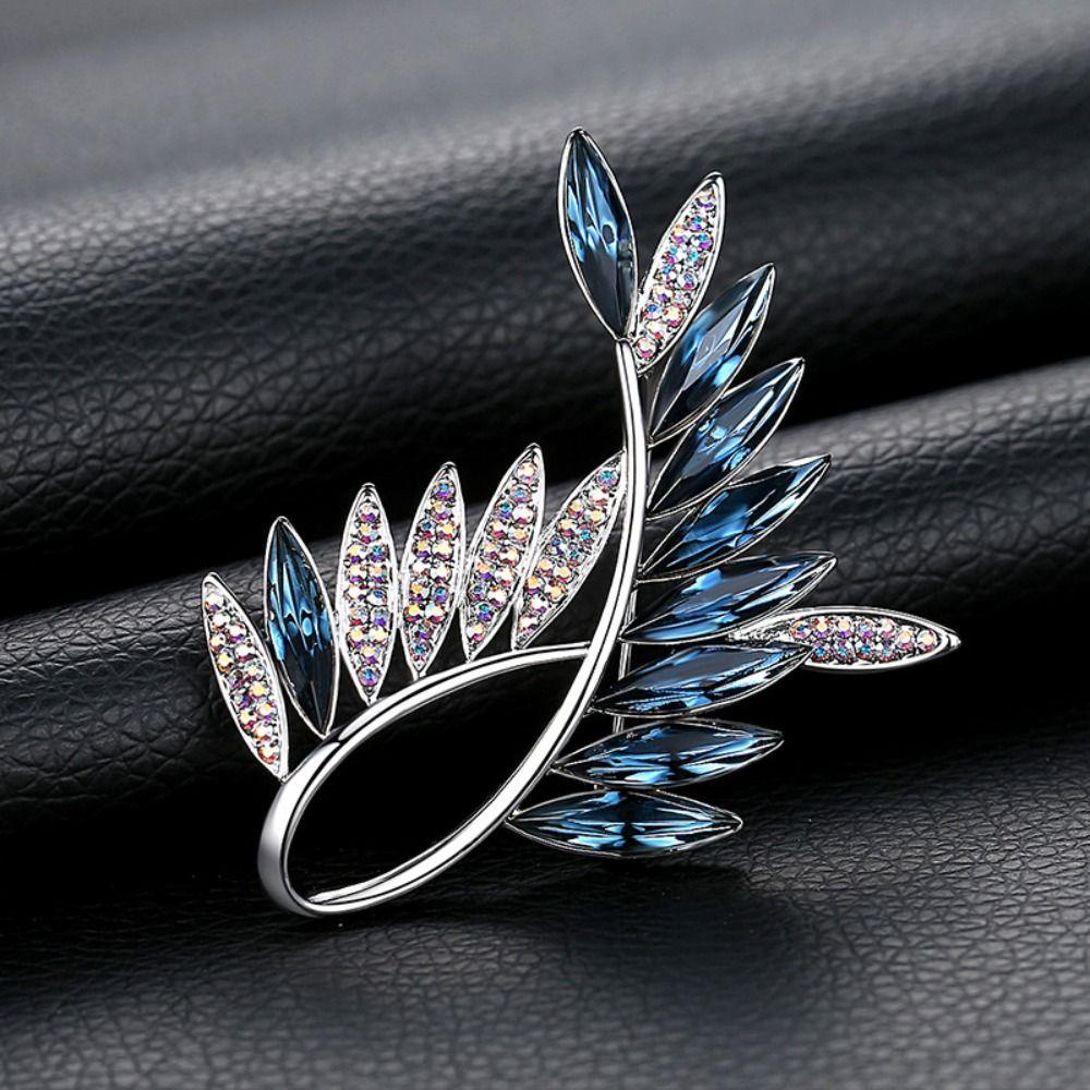 Ghim Cài Áo Hình Nhánh Ô Liu Dễ Thương Phong Cách Vintage