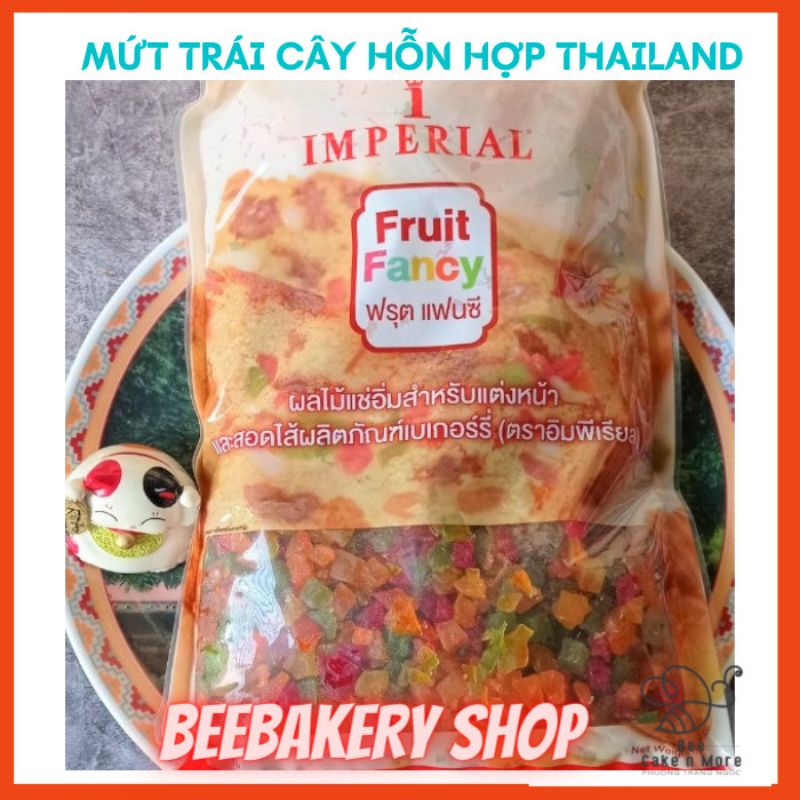 Mứt trái cây tổng hợp Thái Lan (Fruit Fancy IMPERIAL ) - Gói 1kg