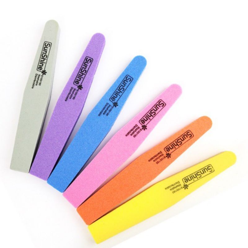 Phao dũa mịn Sunshine làm nail (buffer lục giác)