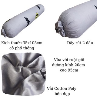 Vỏ gối ôm dễ thương