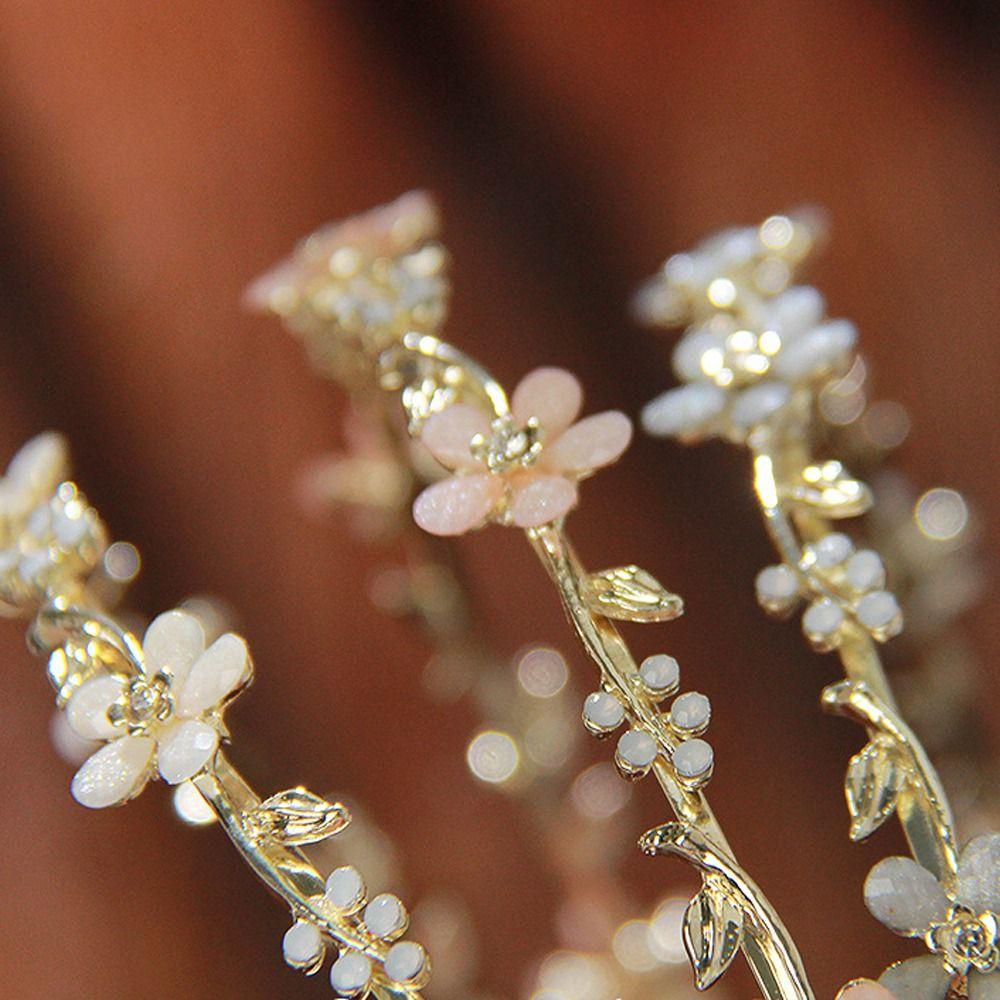 Băng Đô Cài Tóc Bằng Hợp Kim Lấp Lánh Thời Trang Hàn Quốc