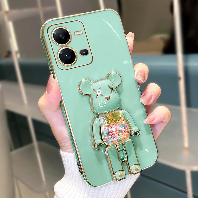 Ốp lưng VIVO V25 5g v25e 4g VIVO V25 PRO Ốp Điện Thoại Silicon Mềm Mịn Bảo Vệ Cho VIVO V25 5g v25e 4g VIVO V25 PRO DDTGZJ01 viền vuông cute