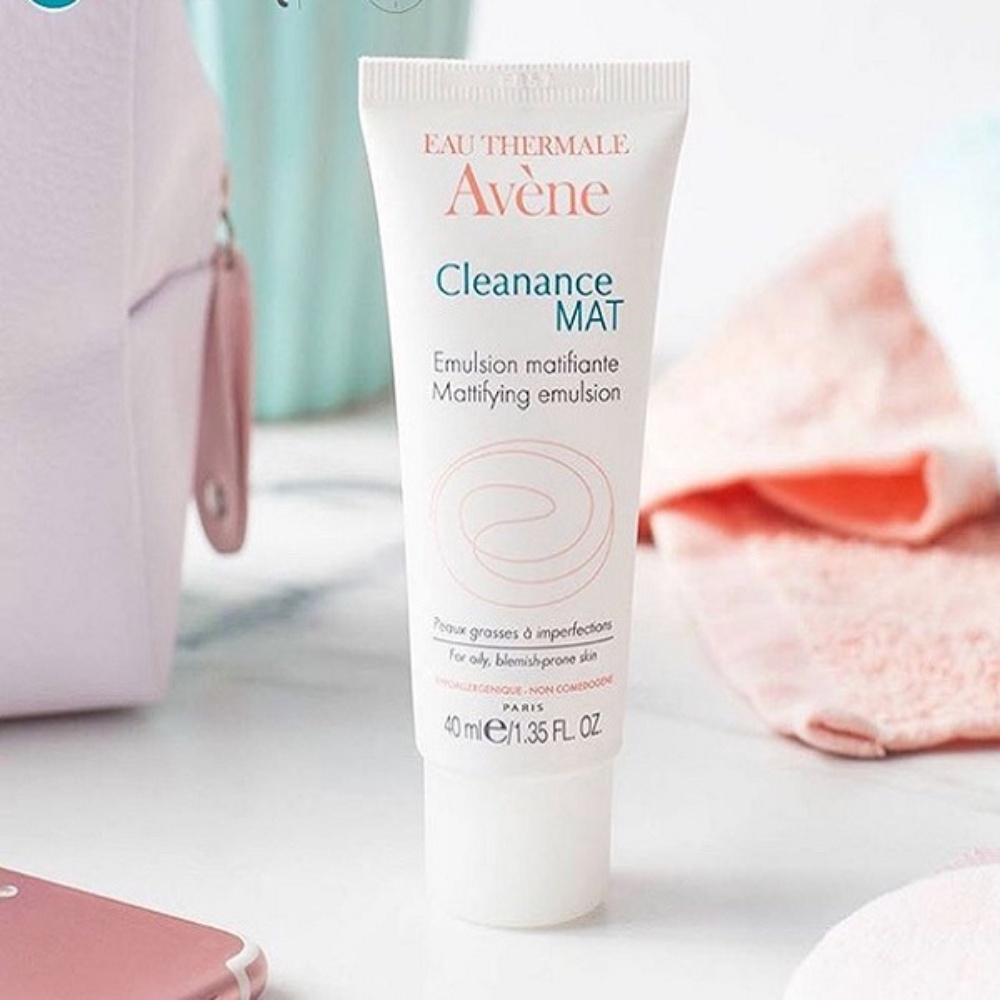 Kem Dưỡng Giữ Ẩm, Kiềm Dầu Cho Da Nhờn Mụn Avène Cleanance Mat Mattifying Emulsion 40ml