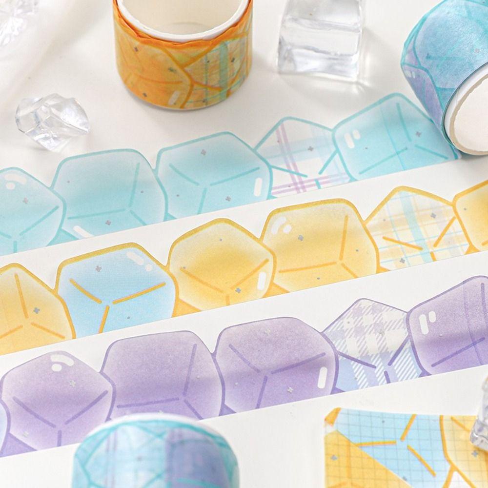 Miếng Dán Trang Trí Sổ Tay Nhật Ký / Album Ảnh Màu Sắc Ngọt Ngào Xinh Xắn