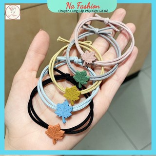 Dây buộc tóc ♥️ freeship ♥️ thun cột hình chiếc lá siêu đẹp - chun buộc thời trang phong cách hàn quốc