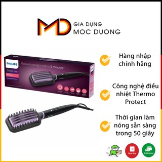 Lược chải tóc thẳng Philips BHH880/00 - Hàng chính hãng
