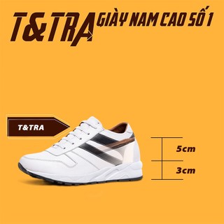 [ 8CM ] Giày Độn Nam T&TRA T20 TR