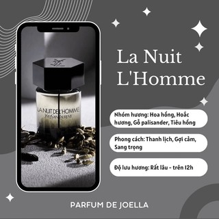 Mẫu thử 10ml nước hoa nam la nuit de l`homme chiết