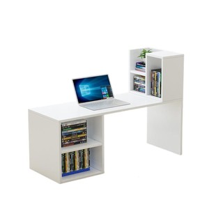 Bàn học ngồi bệt kèm giá sách thông minh ghc 4605 - nội thất phòng làm việc