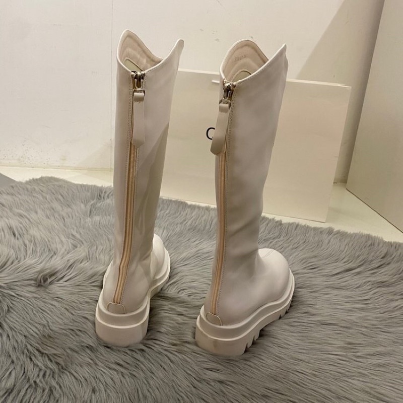 BOOTS ĐÙI NỮ -BOOT ĐÙI NỮ MŨI TRÒN GÓT VUÔNG  HÀNG CHUẨN LOẠI 1