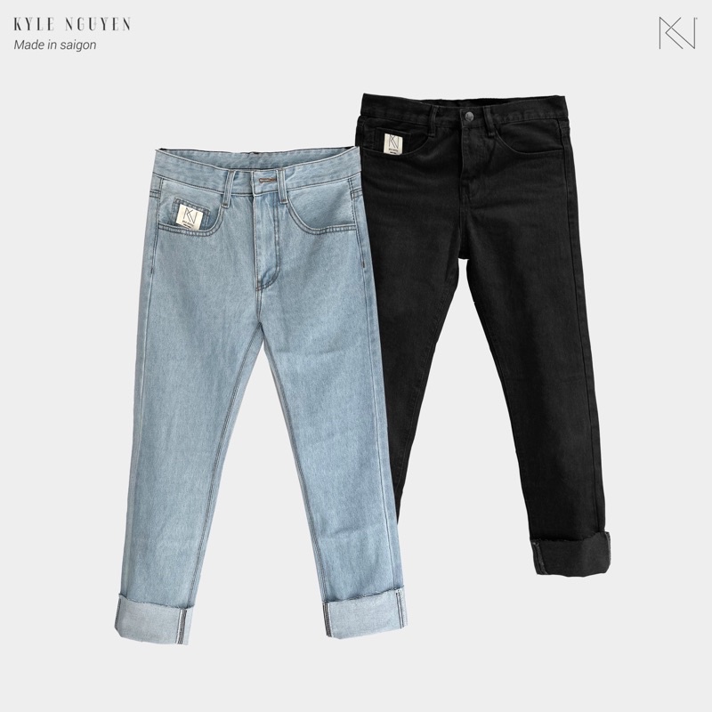 QUẦN SKINNY JEANS, LẬT LAI - CLOWN JEANS'S KN (ẢNH THẬT TỪ SHOP)