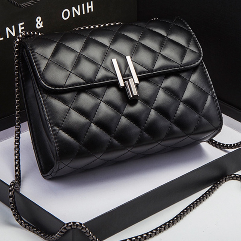 Túi Đeo Chéo Dây Xích Hình Thoi Nhỏ Thời Trang Cho Nữ