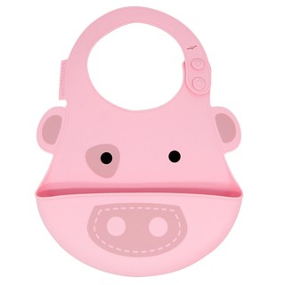 Yếm Silicon Ăn Dặm Cho Bé Marcus & Marcus, từ 6 tháng - Pokey