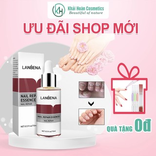 Hoạt chất giảm nấm móng Lanbena, serum Lanbena phục hồi móng nấm, dưỡng móng tay chân