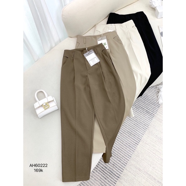 AH60222 Quần Vải Suôn