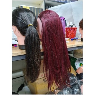 Đầu ken manocanh tập cắt tóc