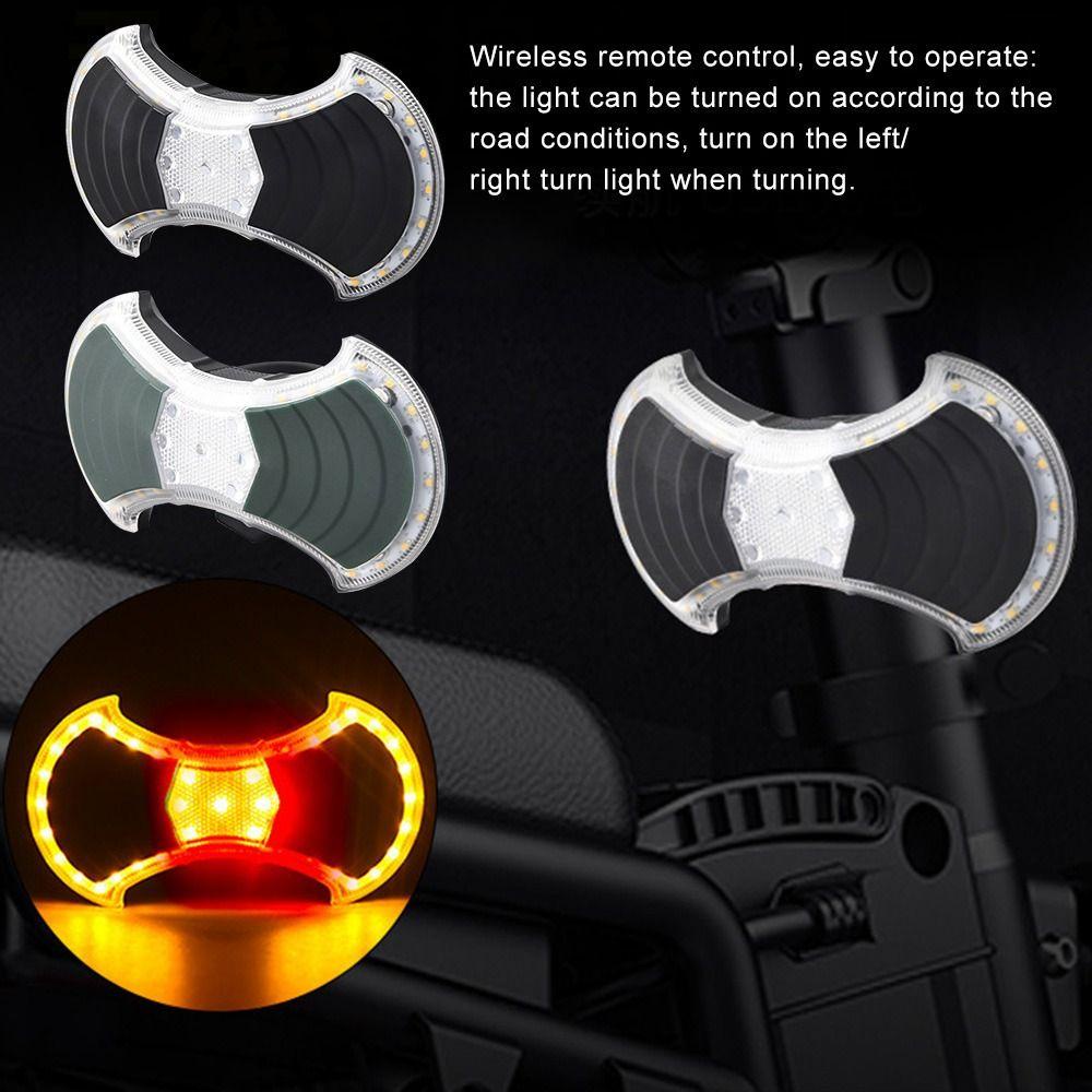 Đèn Đuôi Xe Không Dây Sạc USB Điều Khiển Từ Xa Chất Lượng Cao