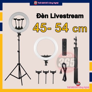Đèn Livestream Bán Hàng Size 45,54 cm, Quay Video, Tiktok, Chụp Ảnh, Make up, Spa, Thẩm Mỹ, Phu Xăm, Làm Đẹp Bán Quần Áo