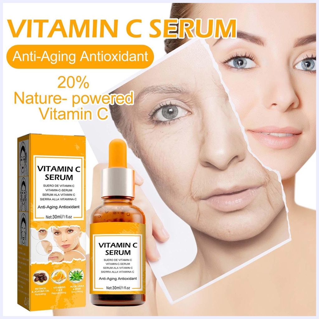 Tinh Chất Vitamin C 1 fl oz Nuôi Dưỡng Làm Sáng Và Trẻ Hóa Làn Da