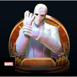 File in 3d moon knight bust