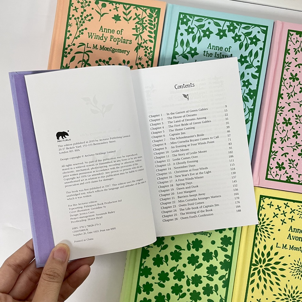 Bộ sách đọc tiếng Anh thiếu niên - Anne of Green gables collection
