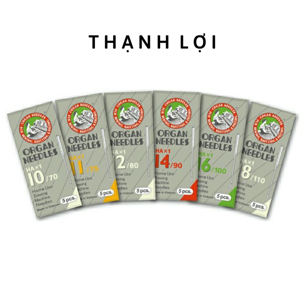 Vỉ 5 Cây Kim Máy May Gia Đình
