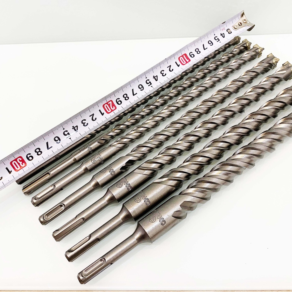 MŨI KHOAN BÊ TÔNG SDS ĐƯỜNG KÍNH PHI Ø10-25 DÀI 310MM XUYÊN TƯỜNG ĐẦU THẬP KYNKO