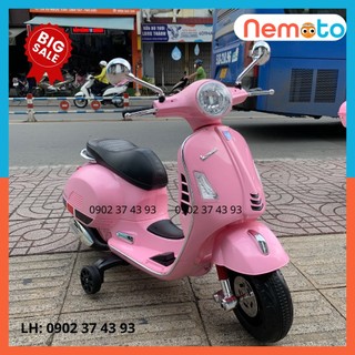 Xe máy điện vespa cho bé Q618 chính hãng