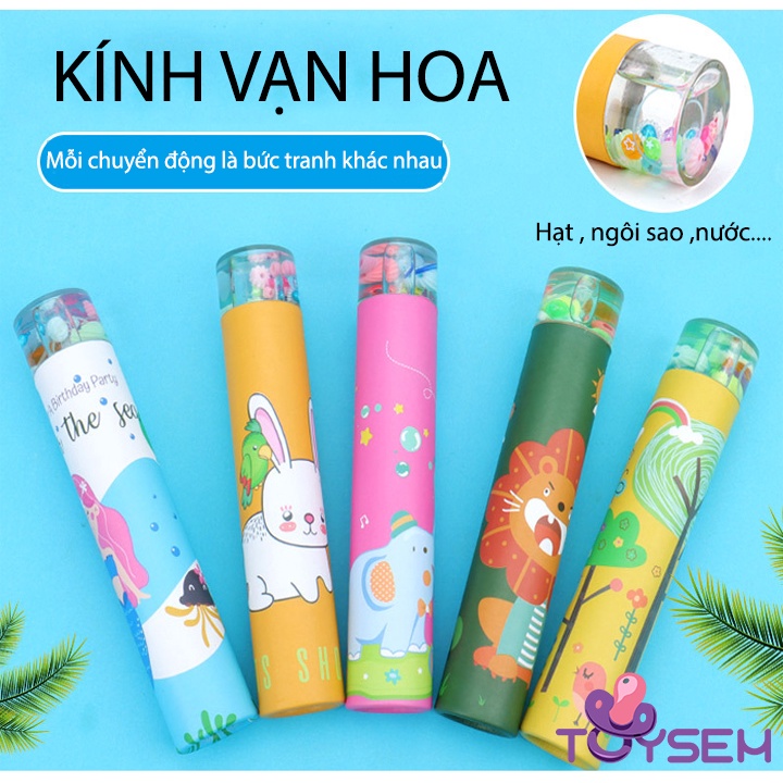 Đồ chơi kính vạn hoa ma thuật cát lún cho bé thỏa sức khám phá và tăng cường trí tưởng tượng