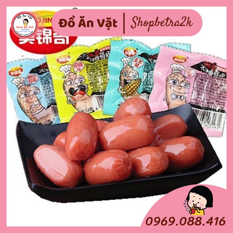 Xúc xích bi sụn non mini (gói 2viên)