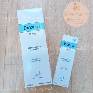 Kem dưỡng da nẻ, chàm Dexeryl tuýp 250g-50g