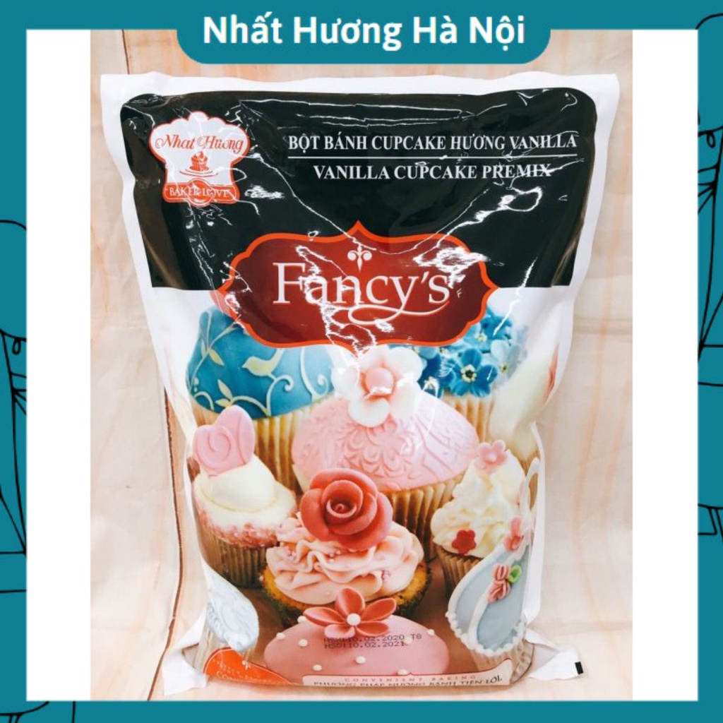 Bột Trộn Bánh Vanila Cupcake 1.5kg
