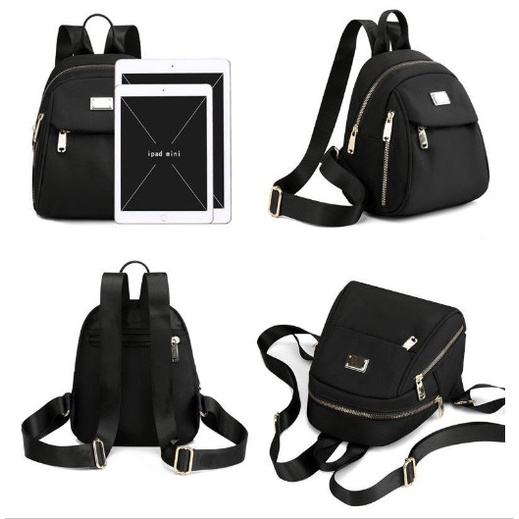 Balo Nylon Chống Thấm Nước Thời Trang Cho Nữ