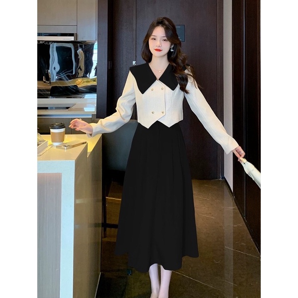 Set váy QC siêu nữ tính, ăn gian tuổi nha