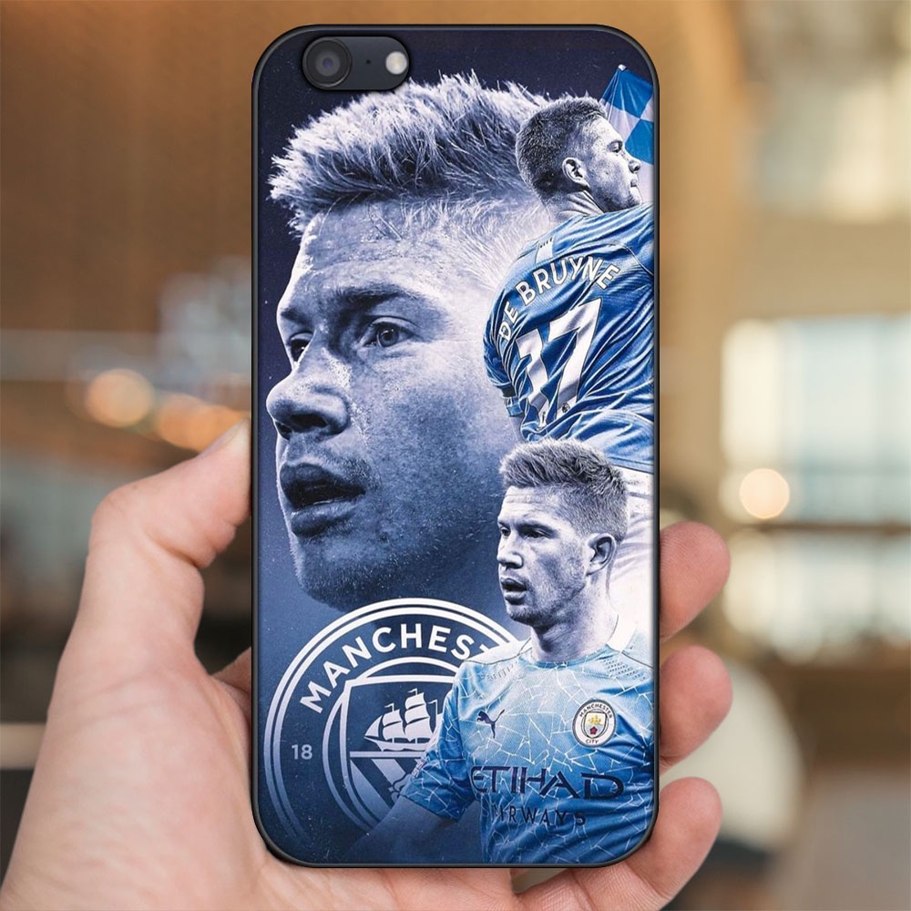 Ốp lưng Oppo A71 viền đen in hình Kevin De Bruyne Manchester City MC