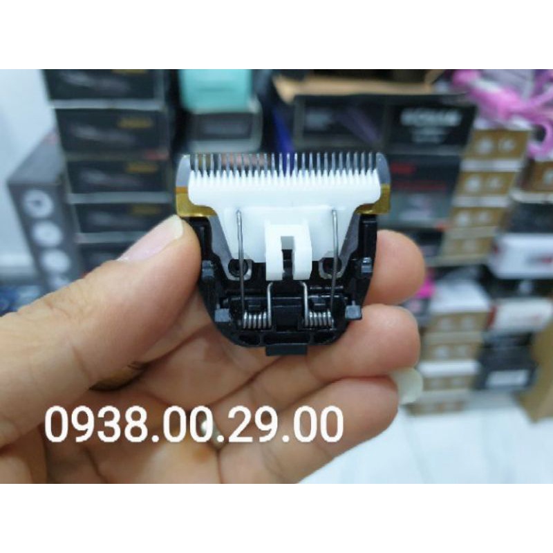 Lưỡi Sứ Tông Đơ Cắt Tóc Gia Đình Loại Tốt, Lưỡi Tông Đơ Cắt Lông Chó Mèo Chạy Êm Cắt Bén.