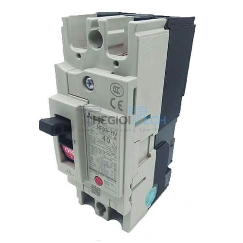 CB KHỐI MCCB Mitsubishi NF63-HV 2P 50A 25kA