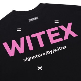 Áo thun WITEX signature / màu đen - chữ WITEX hồng in nổi #2