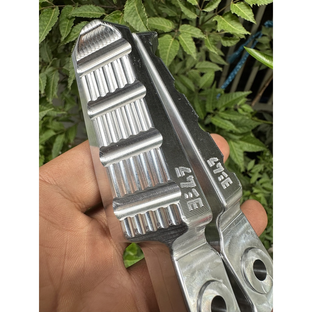 GÁC CHÂN NHÔM WAVE, GÁC CHÂN NHÔM CNC MẪU NHẬT VARIO AIR BLADE VISION WAVE FUTURE ĐỒ CHƠI XE MÁY