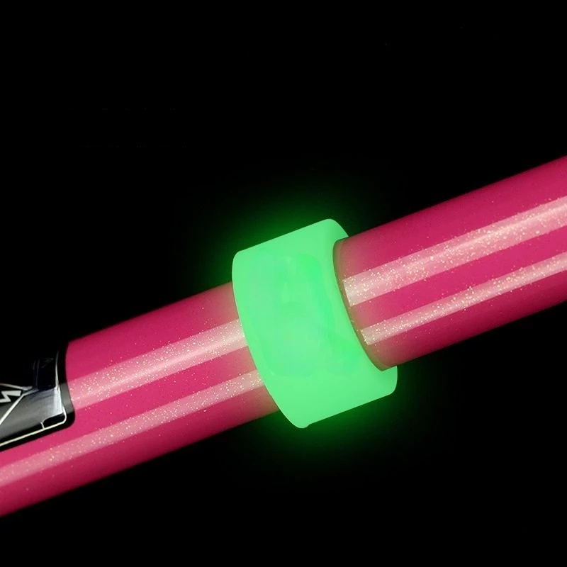 1 Vòng Silicon Dẻo Dạ Quang Chặn Cần Câu Cá Vào Ban Đêm Chống Trượt