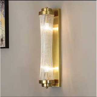 Đèn treo tường pha lê cao cấp cho phòng khách, phòng ngủ