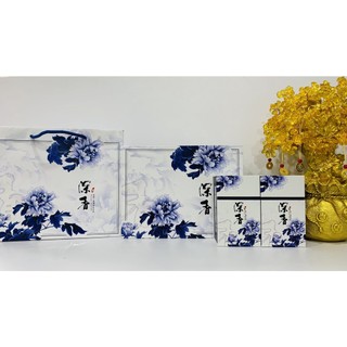 Bộ lễ hoa hương xanh - món quà trao yêu thương mỗi dịp đặc biệt - set 300gr trà olong tứ quý